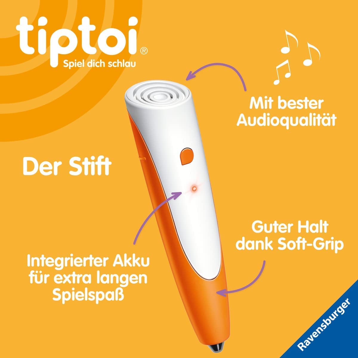 Ravensburger - Set tiptoi con lettere (libro per bambini) + penna